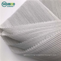 high quality chest interlining washable 100% polyester woven fusible horse hair interlining fabric for men's suit